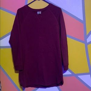 Oversized sweatshirt